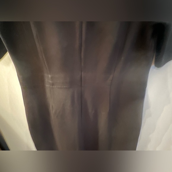 TALBOT’S BLACK SHEATH DRESS. SIZE 14. HITS AT KNEE. SHORT SLEEVE - Picture 2 of 8